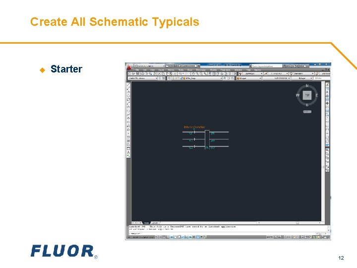 Create All Schematic Typicals u Starter 12 
