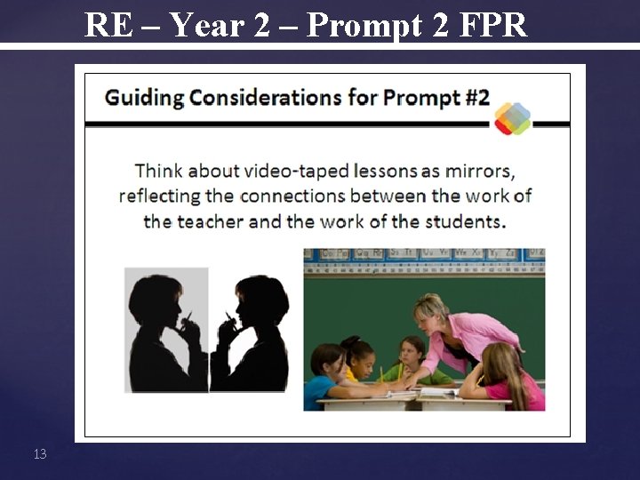 RE – Year 2 – Prompt 2 FPR 13 