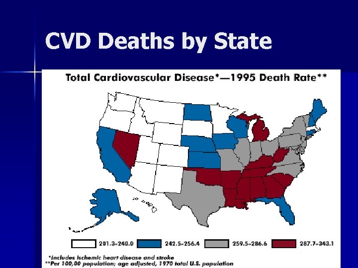 CVD Deaths by State 