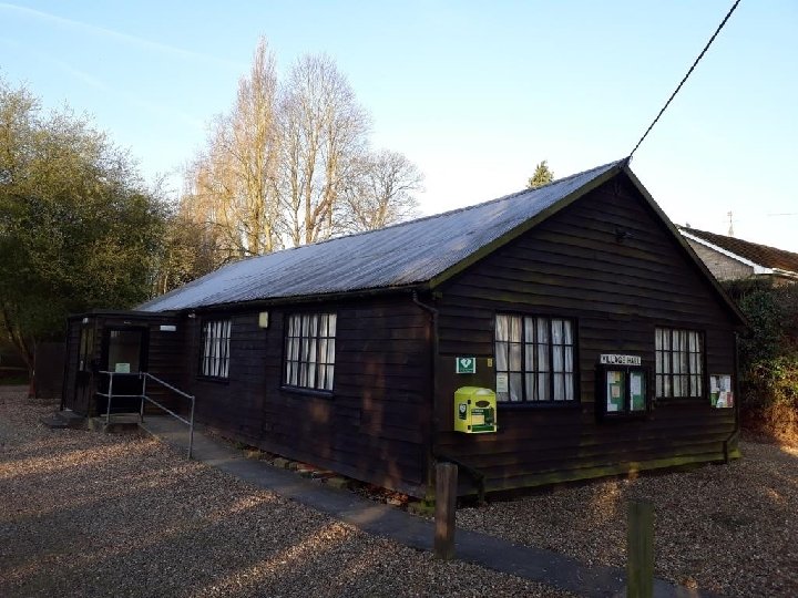 Village hall roof 
