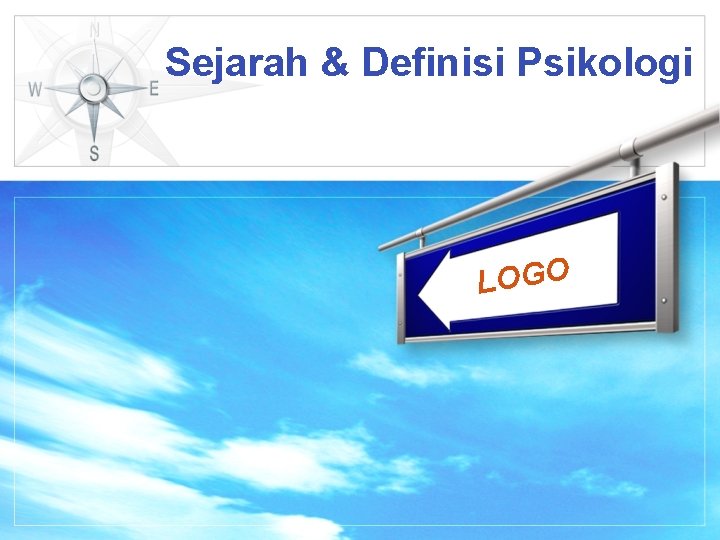 Sejarah & Definisi Psikologi LOGO 