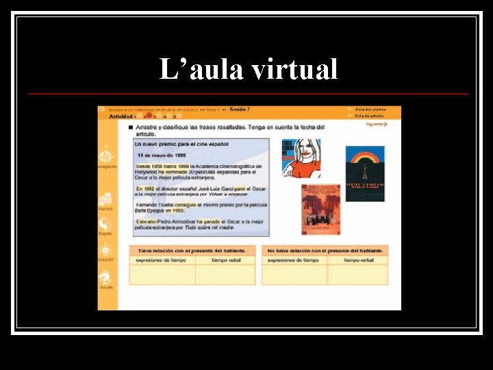 L’aula virtual 