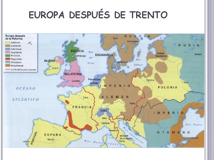 EUROPA DESPUÉS DE TRENTO 