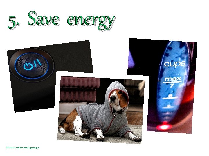 5. Save energy ©Flickr/lecasio/Chimpr/jypsygen 