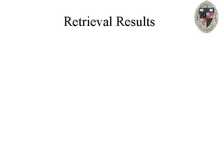 Retrieval Results 