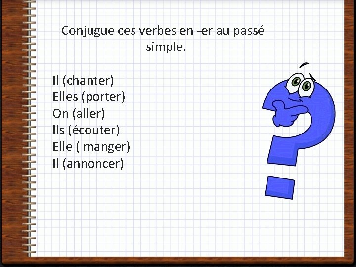 Verbe Manger Au Passé Simple - Pin By Parlefr On Fle Conjugaison Passe