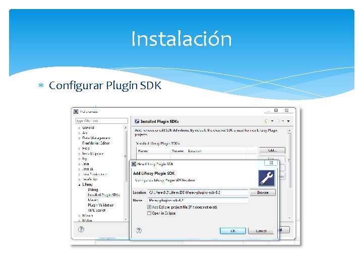 Instalación Configurar Plugin SDK 