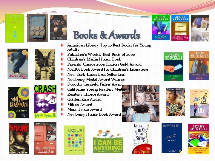 Books & Awards American Library Top 10 Best Books for Young Adults Publisher’s Weekly