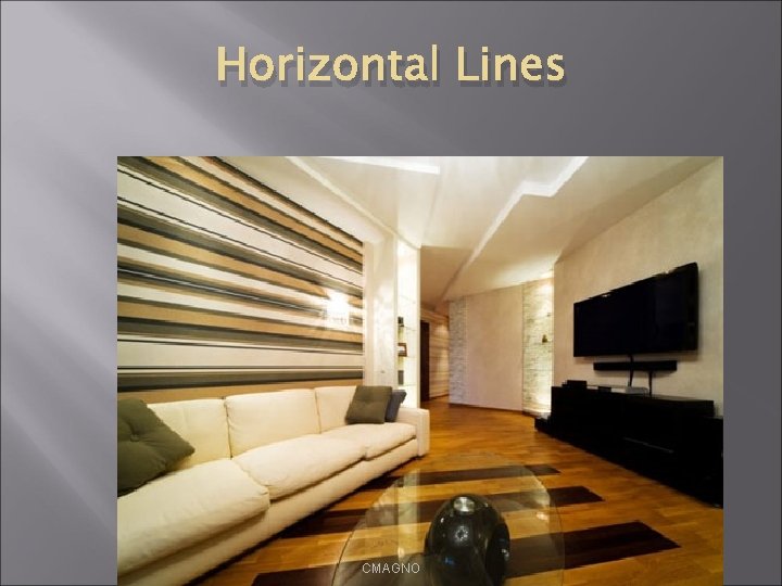 Horizontal Lines CMAGNO 