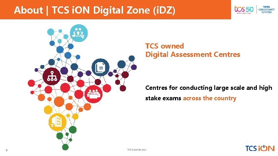 About | TCS i. ON Digital Zone (i. DZ) TCS owned Digital Assessment Centres