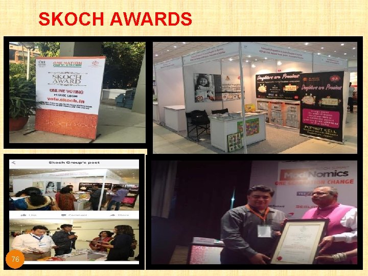 SKOCH AWARDS 76 SKOCH AWARDS 76