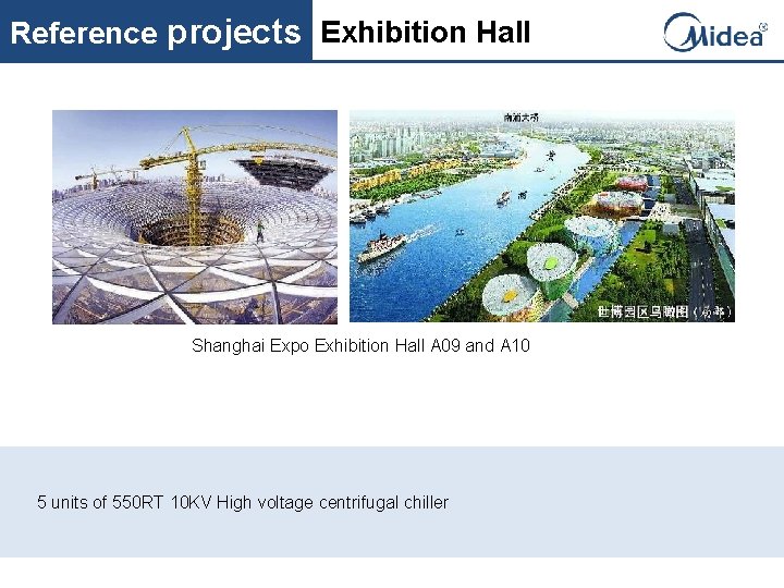 Reference projects Exhibition Hall Shanghai Expo Exhibition Hall A 09 and A 10 5