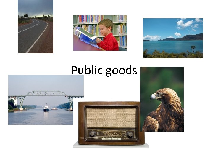 Public goods 