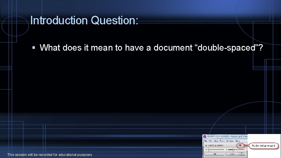 Lesson 5 Unit 3 Documents Introduction Question What