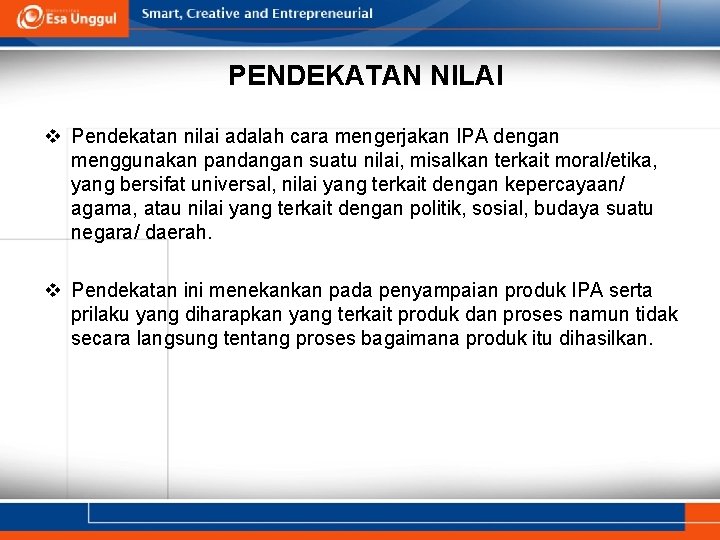 Penerapan Pendekatan Dalam Pembelajaran Ipa Pertemuan 5 Harlinda