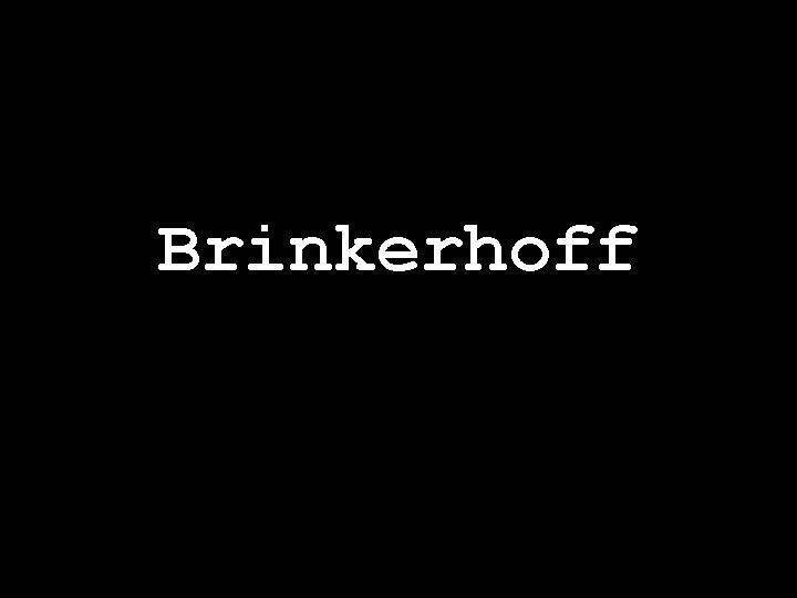 Brinkerhoff 
