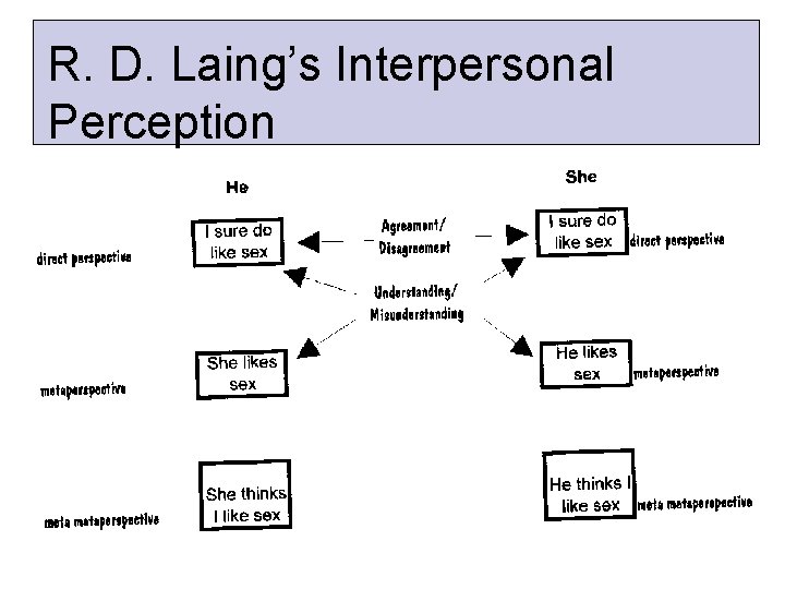 R. D. Laing’s Interpersonal Perception 