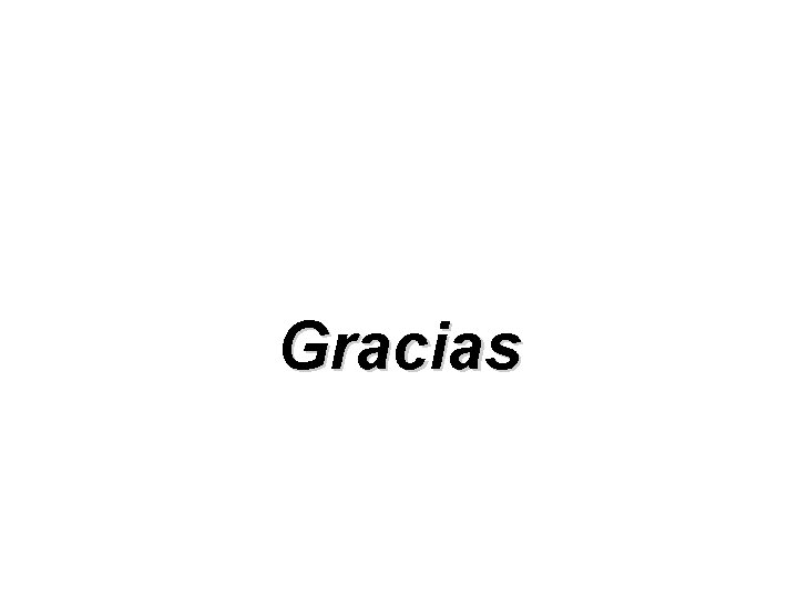 Gracias 