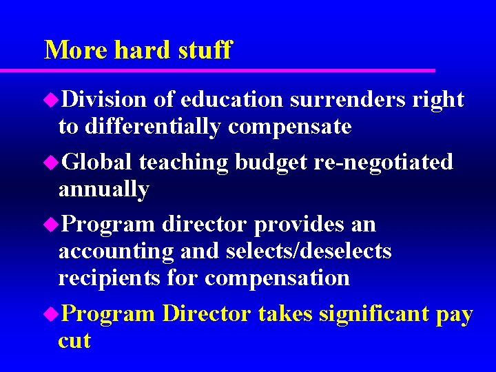 More hard stuff u. Division of education surrenders right to differentially compensate u. Global