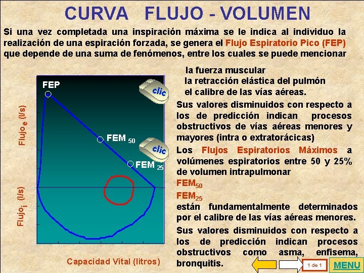 CURVA FLUJO - VOLUMEN Si una vez completada una inspiración máxima se le indica