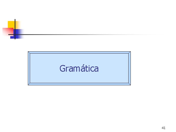 Gramática 41 Gramática 41