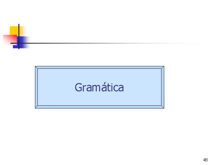 Gramática 48 Gramática 48