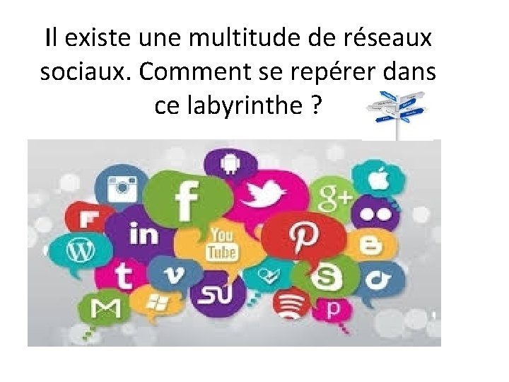 Il existe une multitude de réseaux sociaux. Comment se repérer dans ce labyrinthe ?