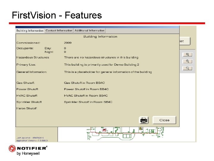 First. Vision - Features 