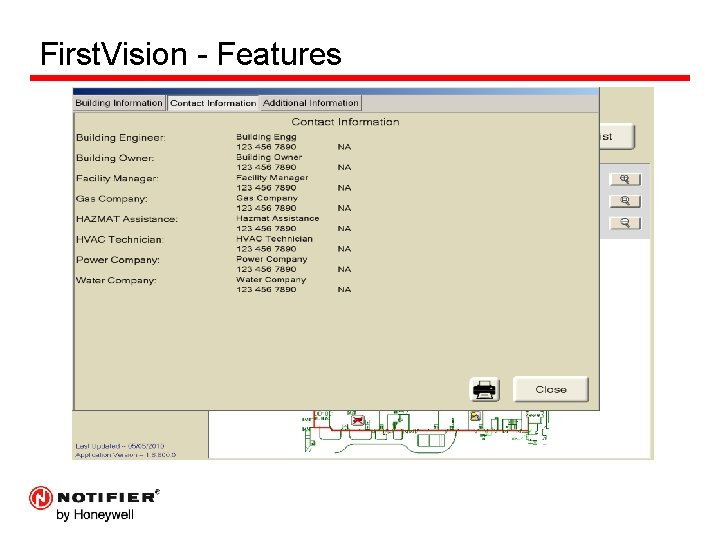 First. Vision - Features 