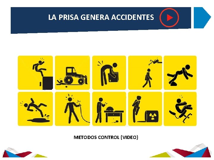 LA PRISA GENERA ACCIDENTES METODOS CONTROL (VIDEO) 