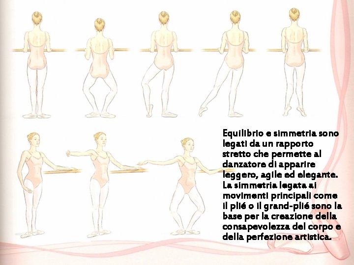 Equilibrio e simmetria sono legati da un rapporto stretto che permette al danzatore di