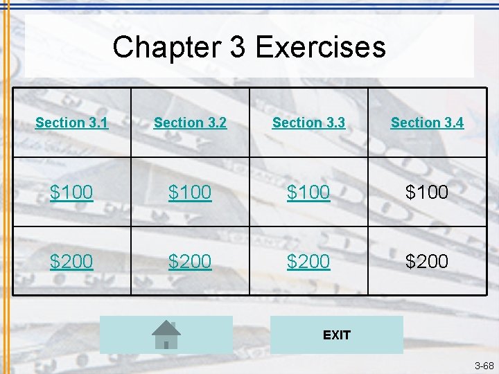 Chapter 3 Exercises Section 3. 1 Section 3. 2 Section 3. 3 Section 3.