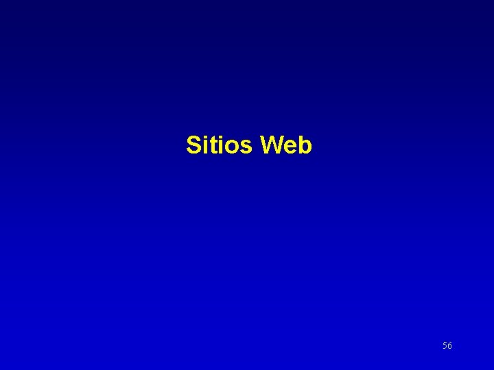 Sitios Web 56 