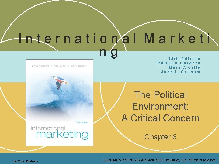 International Marketi ng 14 th Edition P h i l i p R. C International Marketi ng 14 th Edition P h i l i p R. C