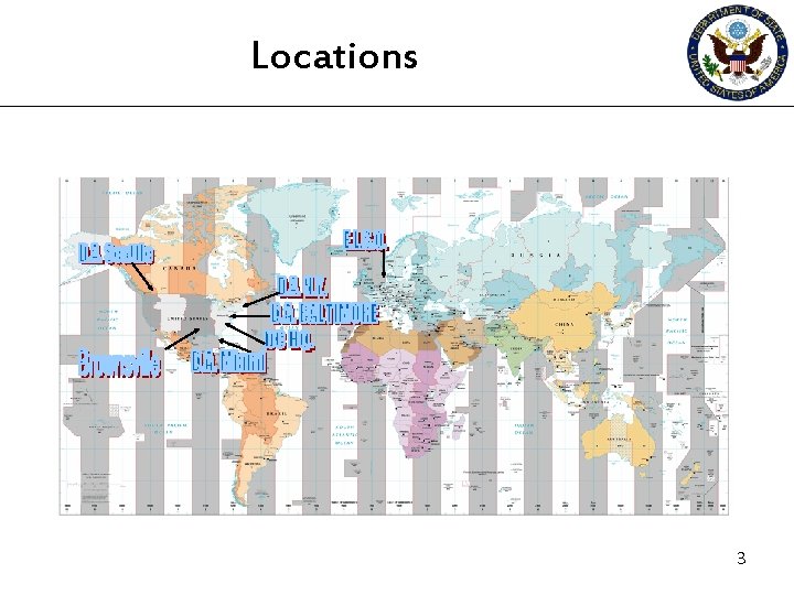 Locations 3 Locations 3