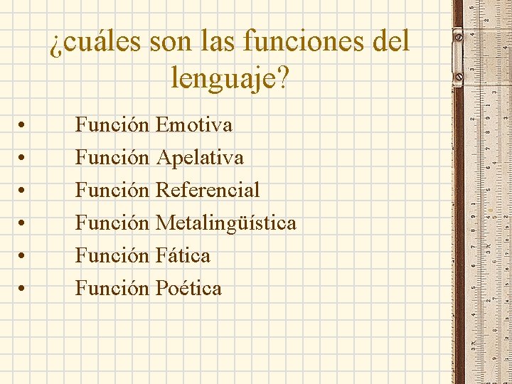 ¿cuáles son las funciones del lenguaje? • • • Función Emotiva Función Apelativa Función