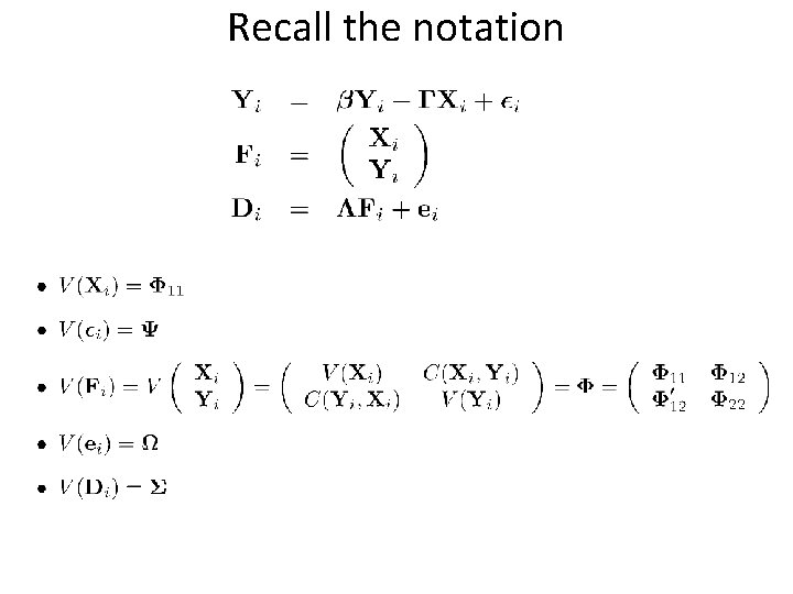 Recall the notation 