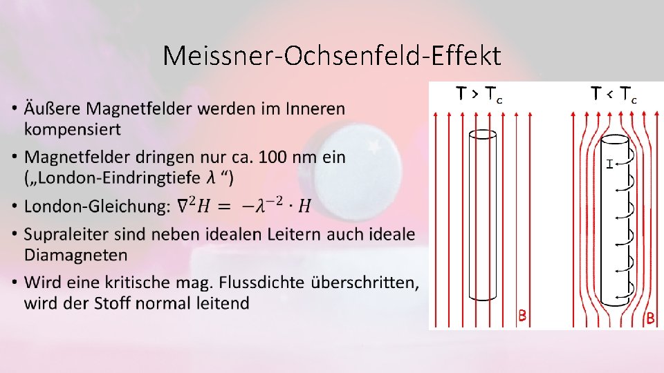 Meissner-Ochsenfeld-Effekt • 