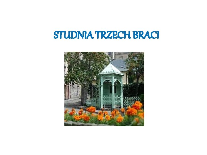 STUDNIA TRZECH BRACI 