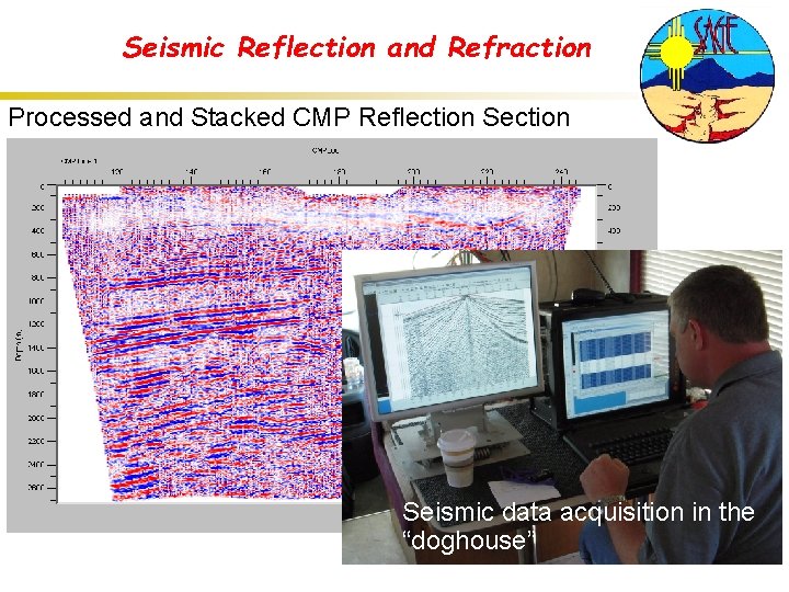 Seismic Reflection and Refraction Processed and Stacked CMP Reflection Seismic data acquisition in the