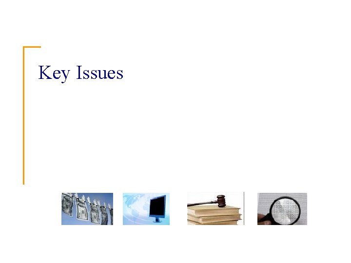 Key Issues Key Issues