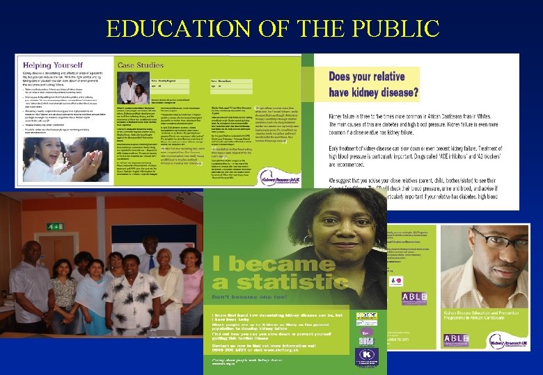 EDUCATION OF THE PUBLIC 