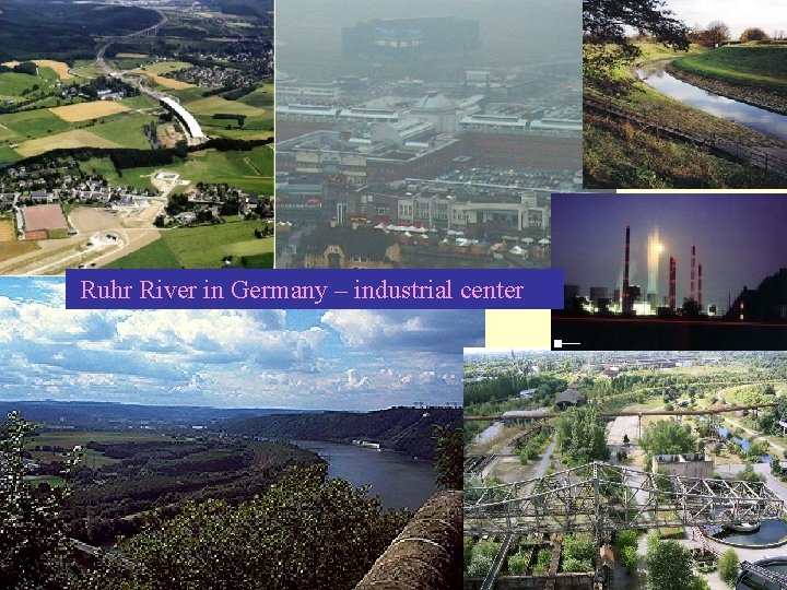 Ruhr River in Germany – industrial center 