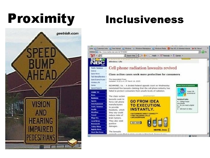 Proximity Inclusiveness 