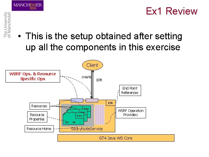 Ex 1 Review • This is the setup obtained after setting up all the