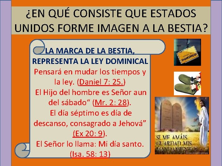 ¿EN QUÉ CONSISTE QUE ESTADOS UNIDOS FORME IMAGEN A LA BESTIA? LA MARCA DE