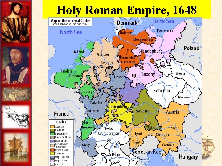 Holy Roman Empire, 1648 