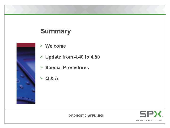 Summary > Welcome > Update from 4. 40 to 4. 50 > Special Procedures