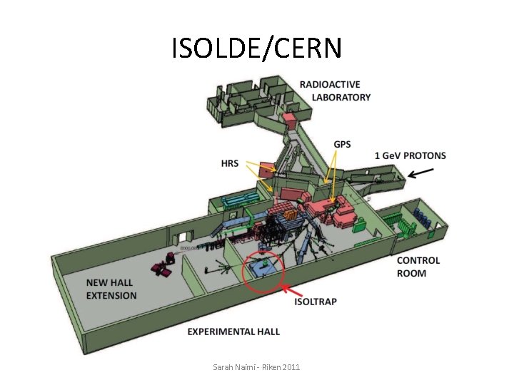 ISOLDE/CERN Sarah Naimi - Riken 2011 