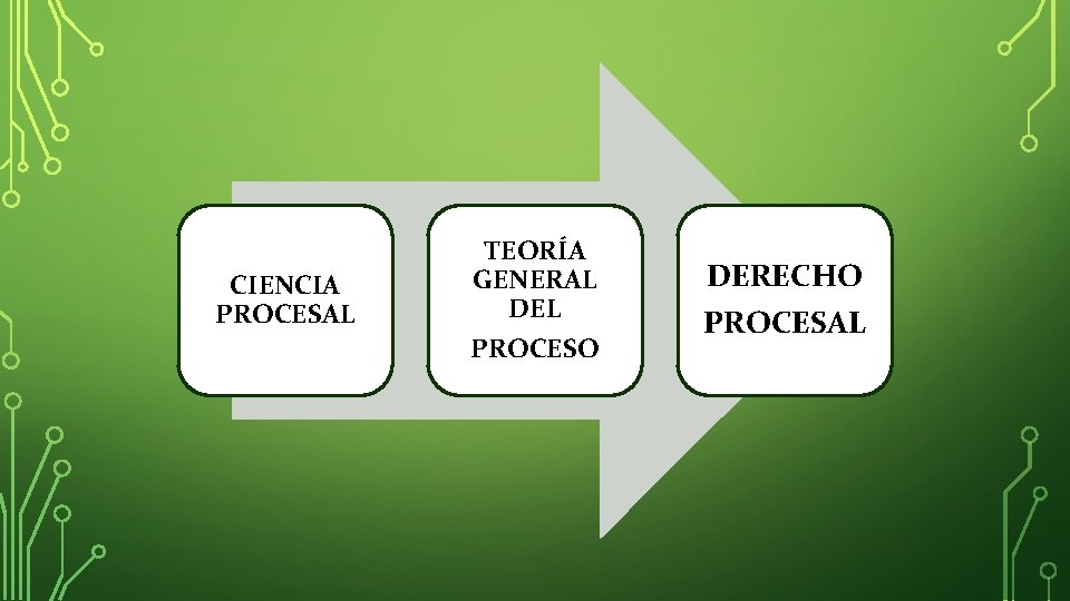 CIENCIA PROCESAL TEORÍA GENERAL DEL PROCESO DERECHO PROCESAL 